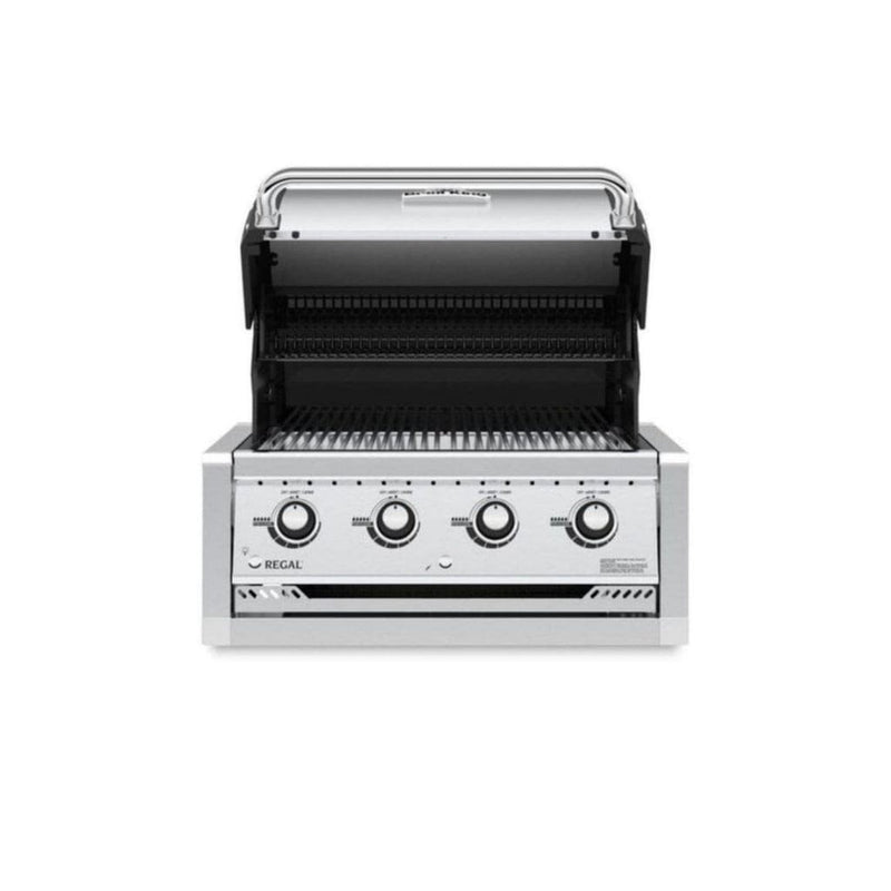 Broil King 31" Regal S 420 Built-In 4-Burner Gas Grill with Stainless Steel Construction