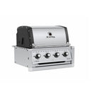 Broil King 31" Regal S 420 Built-In 4-Burner Gas Grill with Stainless Steel Construction