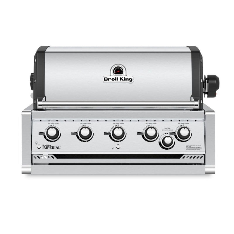 Broil King 37" Imperial S 570 Built-In 5-Burner Gas Grill with Rotisserie Kit & Rear Burner
