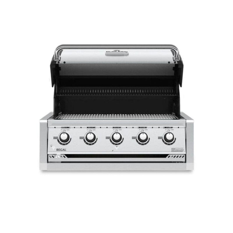 Broil King 37" Regal S 520 Built-In 5-Burner Gas Grill with Stainless Steel Finish