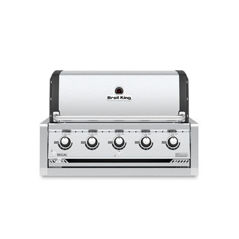 Broil King 37" Regal S 520 Built-In 5-Burner Gas Grill with Stainless Steel Finish