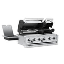 Broil King 44" Imperial S 690 Built-In 6-Burner Gas Grill with Rotisserie & Side Burner