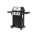 Broil King Gem 320 45" 3-Burner Black Gas Grill with Cast Iron Grids