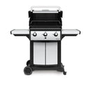 Broil King Signet 320 56" 3-Burner Gas Grill with Cast Iron Grids & Stainless Steel Side Shelves