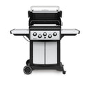 Broil King Signet 390 56" 3-Burner Gas Grill with Side Burner and Rear Rotisserie