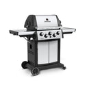 Broil King Signet 390 56" 3-Burner Gas Grill with Side Burner and Rear Rotisserie