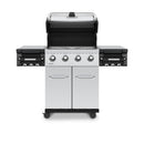 Broil King Regal S 420 Pro 56" 4-Burner Gas Grill with Cast Aluminum Side Shelf Bins