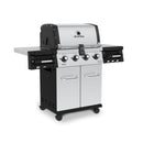 Broil King Regal S 420 Pro 56" 4-Burner Gas Grill with Cast Aluminum Side Shelf Bins