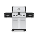 Broil King Regal S 420 Pro 56" 4-Burner Gas Grill with Cast Aluminum Side Shelf Bins