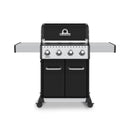 Broil King Baron 420 Pro 57" 4-Burner Gas Grill with Drop-Down Shelves and Panel Lighting