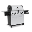 Broil King Regal S 590 Pro 62" 5-Burner Gas Grill with Side Burner, Rotisserie & Control Knob Lighting

