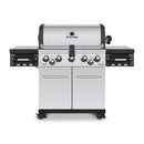 Broil King Regal S 590 Pro 62" 5-Burner Gas Grill with Side Burner, Rotisserie & Control Knob Lighting

