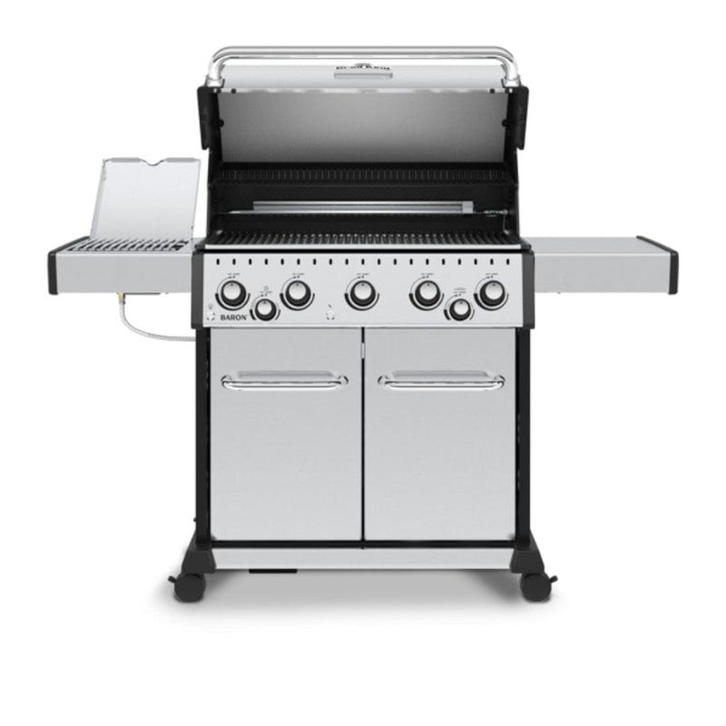Broil King Baron S 590 Pro IR 63" 5-Burner Gas Grill with Infrared Side & Rotisserie Burners