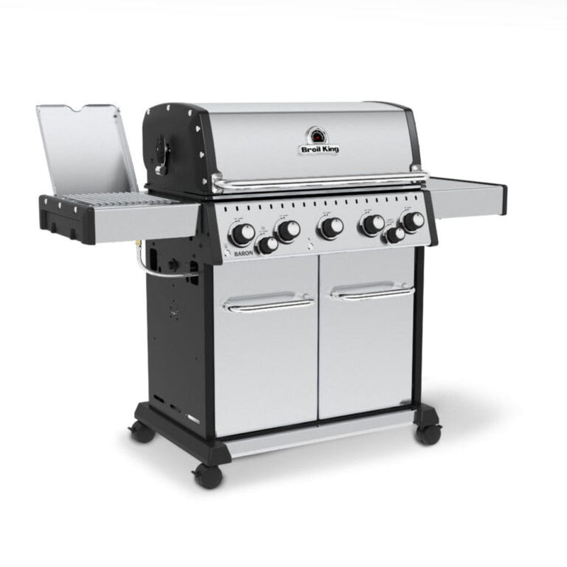 Broil King Baron S 590 Pro IR 63" 5-Burner Gas Grill with Infrared Side & Rotisserie Burners