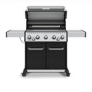 Broil King Baron 590 Pro 63" 5-Burner Gas Grill with Side & Rotisserie Burners and Stainless Steel Shelves