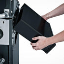 Broil King Crown 410 46" 4-Burner Black Gas Grill with Porcelain-Enameled Hood