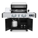 Broil King Regal Q 590 Pro IR 63" Black Natural Gas Grill with iQue Tech & Rotisserie Kit