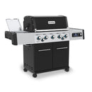 Broil King Regal Q 590 Pro IR 63" Black Propane Gas Grill with iQue Tech & Rotisserie Kit