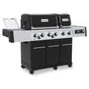 Broil King Regal Q 690 Pro IR 70" Black Propane Gas Grill with iQue, Dual Cook Boxes & Rotisserie Kit