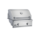 Broilmaster B-Series 32" Built-In Propane Gas Grill with Heat Zone Dividers and Flare Control