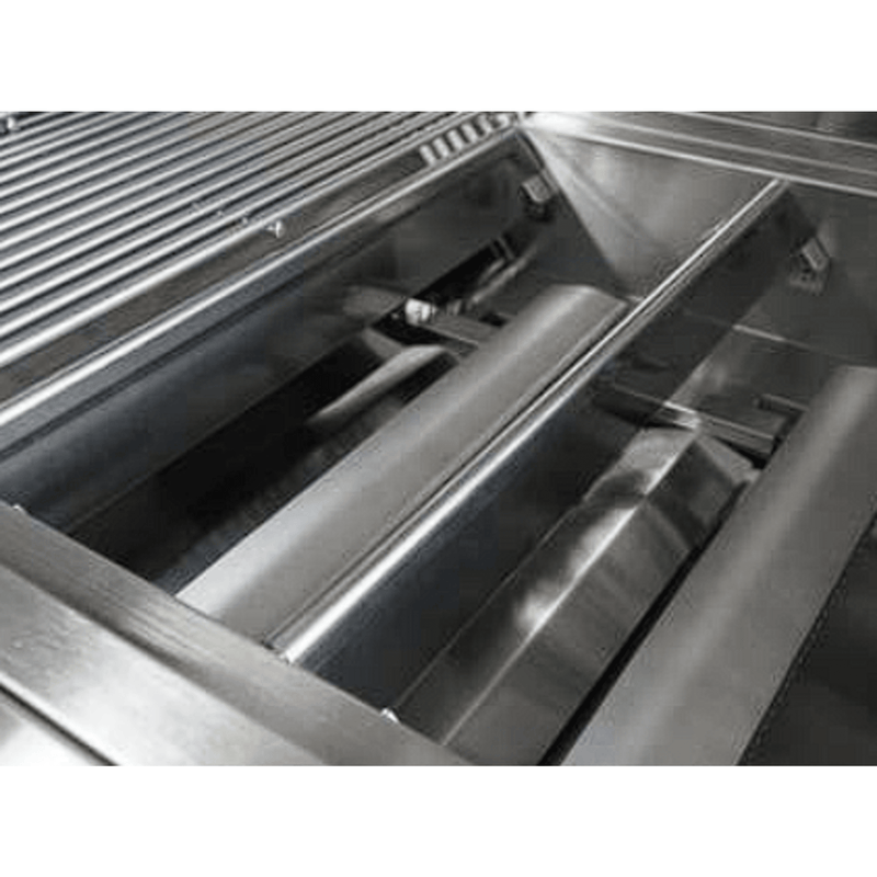 Broilmaster B-Series 40" Propane Grill Head with 5 Cast Stainless Burners, Infrared Rotisserie & LED Cooking Lights