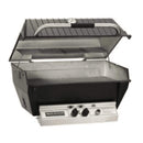 Broilmaster H3X Deluxe Built-In Gas Grill with Stainless Steel H-Style Burner
