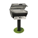 Broilmaster H3X Deluxe Gas Grill with Stainless Steel H-Style Burner and Charmaster™ Briquets