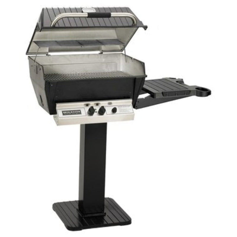 Broilmaster H4X Deluxe Cast Aluminum Gas Grill Package with H-Style Burner & Charmaster Briquets

