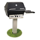 Broilmaster P3PK6N Premium Natural Gas Grill Package with Bowtie Burner & In-Ground Post