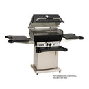 Broilmaster P3X Premium Natural Gas Grill with Stainless Steel Cart and Bowtie Burner