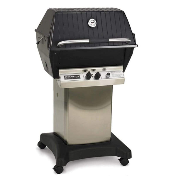 Broilmaster P3X Premium Propane Grill with Stainless Steel Cart and Bowtie Burner