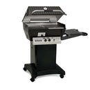 Broilmaster Q3PK1 Cast Aluminum Slow Cooker Gas Grill Package with Smoker Tray & Oval Burner

