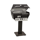 Broilmaster Q3X Slow Cooker Gas Grill with Smoker Tray & Oval Burner