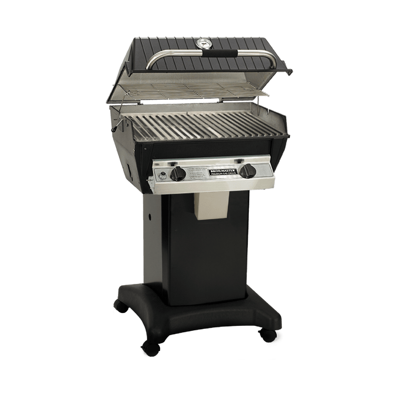 Broilmaster R3B Infrared Combo Gas Grill with Hybrid Burner System and Stainless Steel Grids