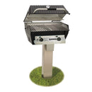 Broilmaster R3B Infrared Combo Gas Grill with Hybrid Burner System and Stainless Steel Grids