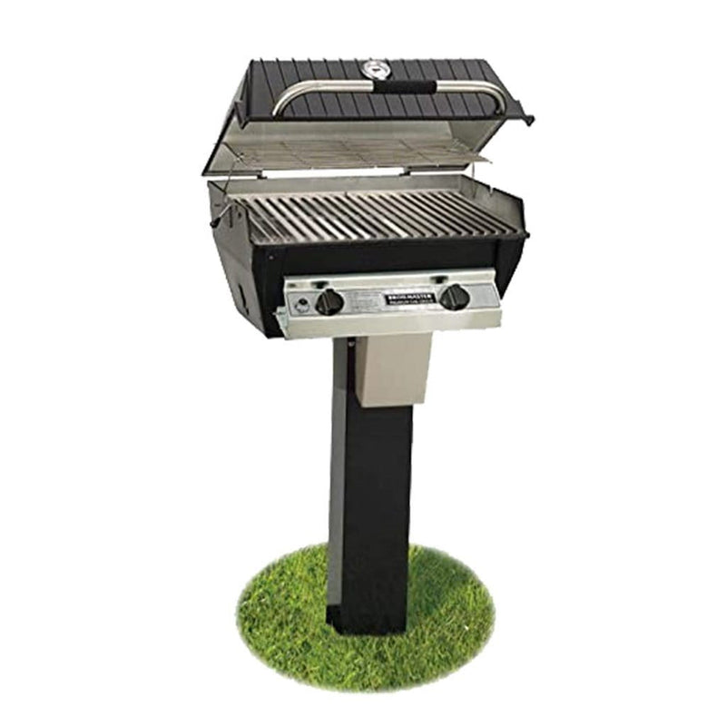 Broilmaster R3B Infrared Combo Gas Grill with Hybrid Burner System and Stainless Steel Grids