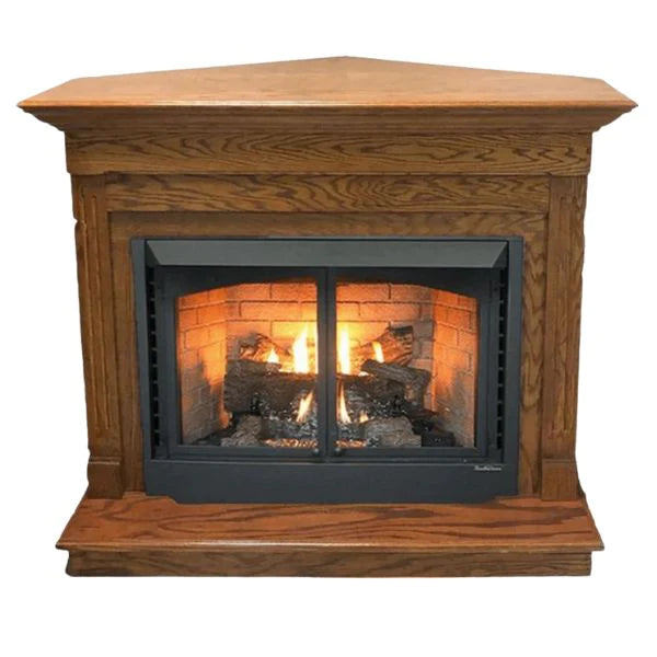 Buck Stove Vent Free Builder Series Gas Firebox with Oak Logs Model ZCBBXL