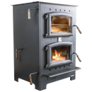 Buck Stove 27" Homesteader Wood Burning Cook Stove with Baking Oven 28,901 BTU