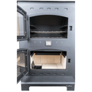 Buck Stove 27" Homesteader Wood Burning Cook Stove with Baking Oven 28,901 BTU