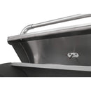 Bull Bison Premium 30" Built-In Charcoal Grill with Adjustable Charcoal Bed & Heavy-Duty Grates