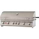 Bull Diablo 46" Built-In 6-Burner Gas Grill with Twin Lighting, Rotisserie & Infrared Backburner