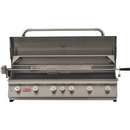 Bull Diablo 46" Built-In 6-Burner Gas Grill with Twin Lighting, Rotisserie & Infrared Backburner