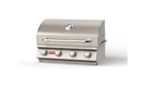 Bull Lonestar Select 30" Built-In 4-Burner Gas Grill with Twin Lighting & Heavy-Duty Thermometer