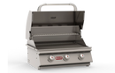 Bull Steer 25" Built-In 3-Burner Gas Grill with Dual Lined Hood & Heavy-Duty Thermometer