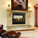 DRT35ST Traditional Direct Vent See-Through Gas Fireplace 35"