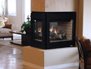 DRT40CR/L Traditional Direct Vent Corner Gas Fireplace 40"