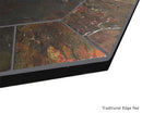 Diamond Hearths Western Flagstone Traditional Edge Type I Hearth Pad