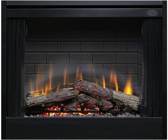 Dimplex 39" Deluxe Built-In Firebox with Authentic Brick Effect