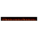 EcoSmart Fire 120" EL120 Electric Fireplace Insert with Multi-Stage Heater & LED Flame by Mad Design Group