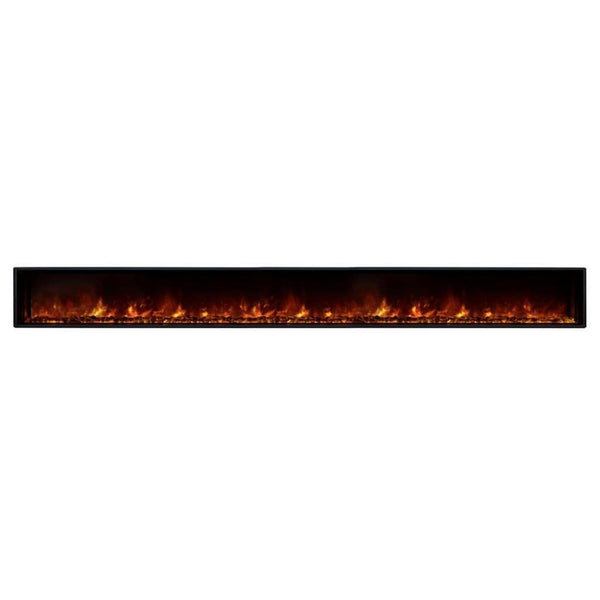 EcoSmart Fire 120" EL120 Electric Fireplace Insert with Multi-Stage Heater & LED Flame by Mad Design Group